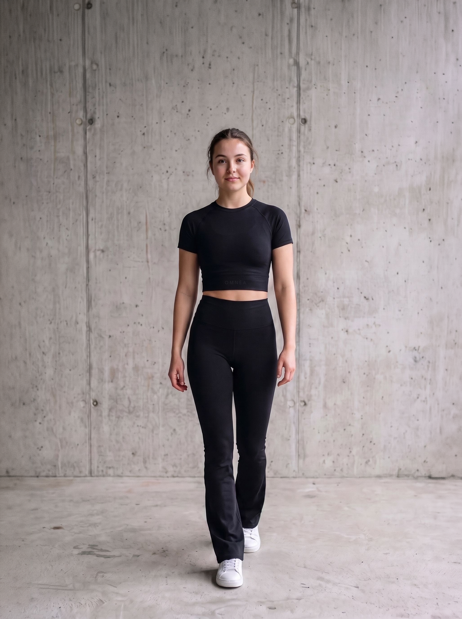 Short Sleeve Crop Top