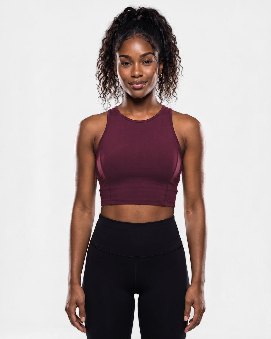 Racer Crop Top