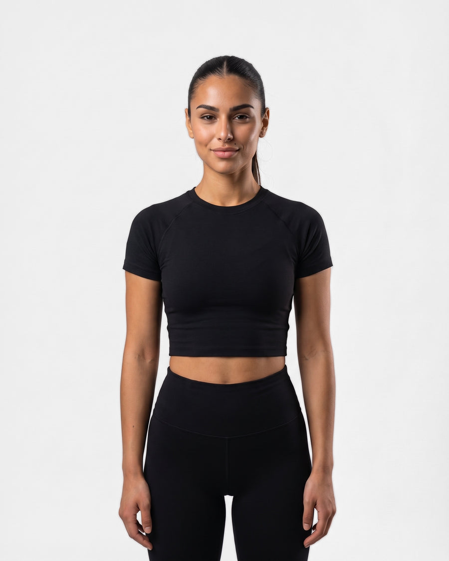 Short Sleeve Crop Top