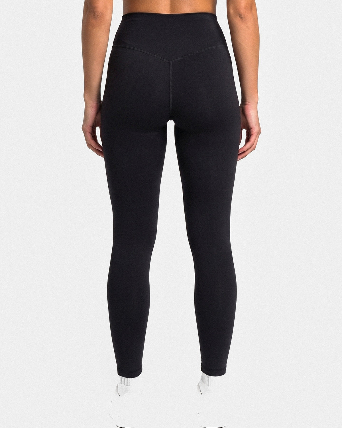 OMNÉA V-Shape High Waist Leggings in OMNÉA Black – Rückansicht